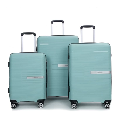 FURNIinspire Bag And Luggage Sets 3 Piece Travel Suitcase Set With Spinner Wheels, Stylish Lightweight Carry On Luggage, Green, 18.9"*11.77"*28.94" 7 FURNIinspire Bag And Luggage Sets 3 Piece Travel Suitcase Set With Spinner Wheels, Stylish Lightweight Carry On Luggage, Green, 18.9"*11.77"*28.94" - Image 5