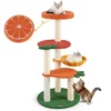 FURNIinspire Pet Tower Cute Cat Tree Fruit Style Cat Tower, Cat Climbing Tower, Indoor Pet Activity Center, Multicolored, 19"*19"*39" 2 FURNIinspire Pet Tower Cute Cat Tree Fruit Style Cat Tower, Cat Climbing Tower, Indoor Pet Activity Center, Multicolored, 19"*19"*39" -Outdoor Kitchen & Living GUEST db297aa8 463a 4d4c 9d64 2c96d5a31715
