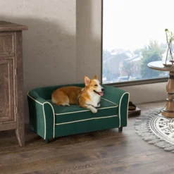 FURNIinspire Dog Couch Pet Bed Dog Sofa With Soft Cushion, Removable Cover For Small & Medium Pets,31.1"*22"*13.8" -Outdoor Kitchen & Living GUEST e114e8e9 c87d 4fa9 8528 8e7ca50af943