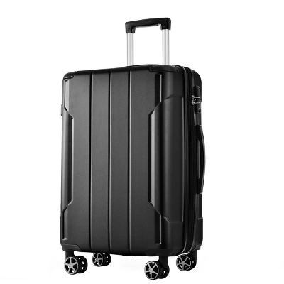 FURNIinspire Bag And Luggage Sets 3 Piece Suitcase Set, Expandable Hard Shell Carry On Luggage Sets, Travel Luggage Black, 12"*18.3"*29.9" 3 FURNIinspire Bag And Luggage Sets 3 Piece Suitcase Set, Expandable Hard Shell Carry On Luggage Sets, Travel Luggage Black, 12"*18.3"*29.9"