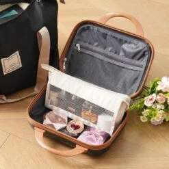 FURNIinspire Bag And Luggage Sets Hard Shell Luggage Set, Lightweight Suitcases With Wheels For Travel Business, Black, 11.8"*19.7"*30.3" -Outdoor Kitchen & Living GUEST ec569bc8 ef23 449d 85d8 2e5178497971