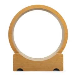 FURNIinspire Pet Tower Cat Exercise Wheel, Wooden Cat Treadmill Lock, Silent Caster, Cat Running Wheel For Indoor Kittens, Brown, 34"*14.4"*38" -Outdoor Kitchen & Living GUEST ed10cbec ca24 44c4 aeaa e645ac83ea68